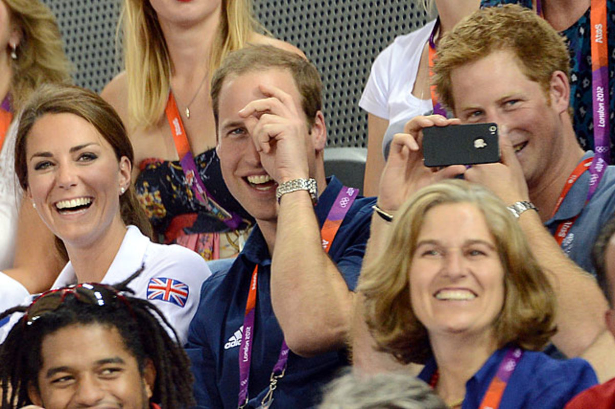 Kate Middleton, Prince William and Prince Harry