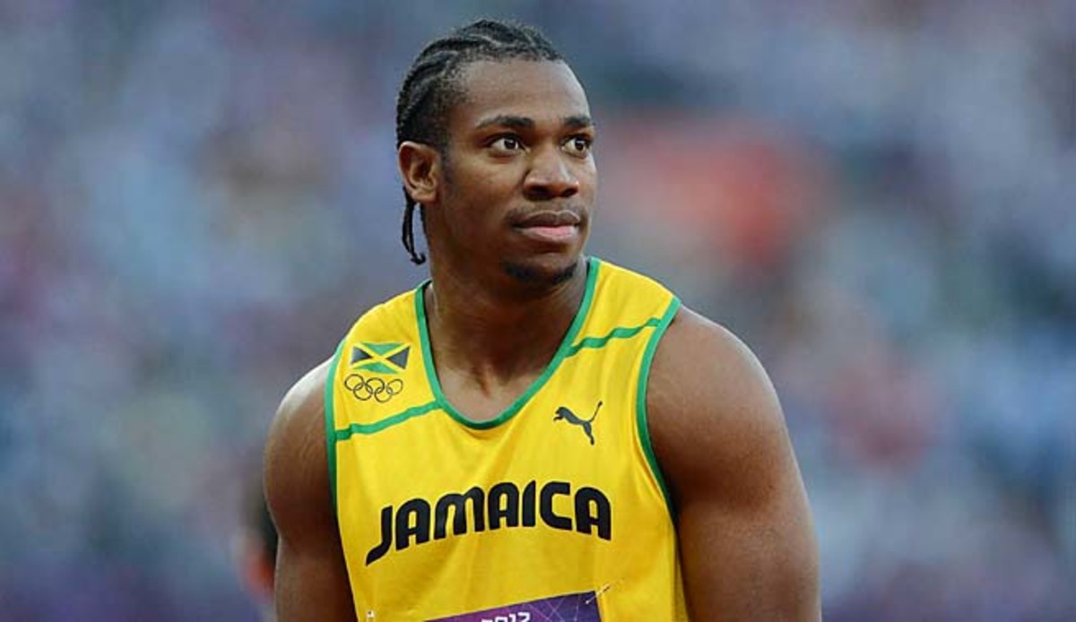 Yohan Blake won silver behind Usain Bolt in the 100 and 200 at the 2012 Olympics.