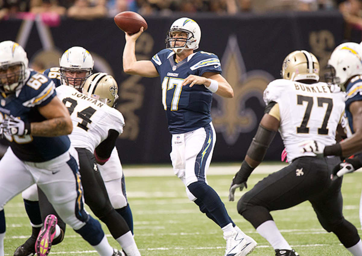 Philip Rivers and the Chargers have gone 24-24 since last making the playoffs in 2009. 