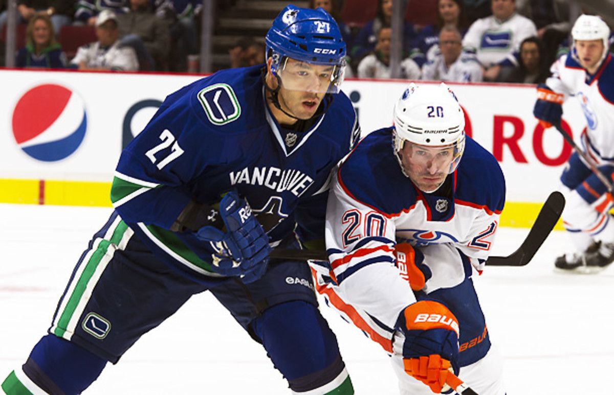 Vancouver's Manny Malhotra 