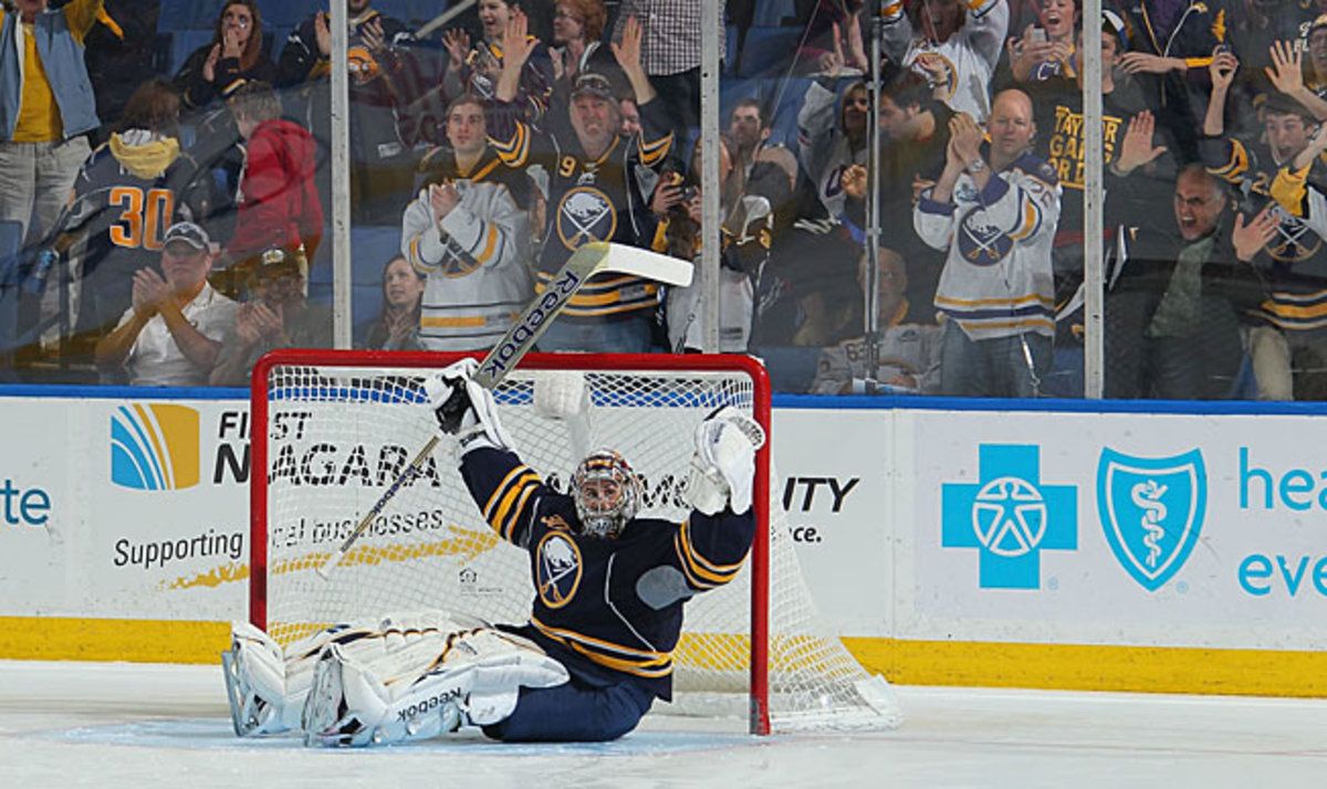 Ryan Miller became the subject of trade rumors while the Sabres failed to make the playoffs.