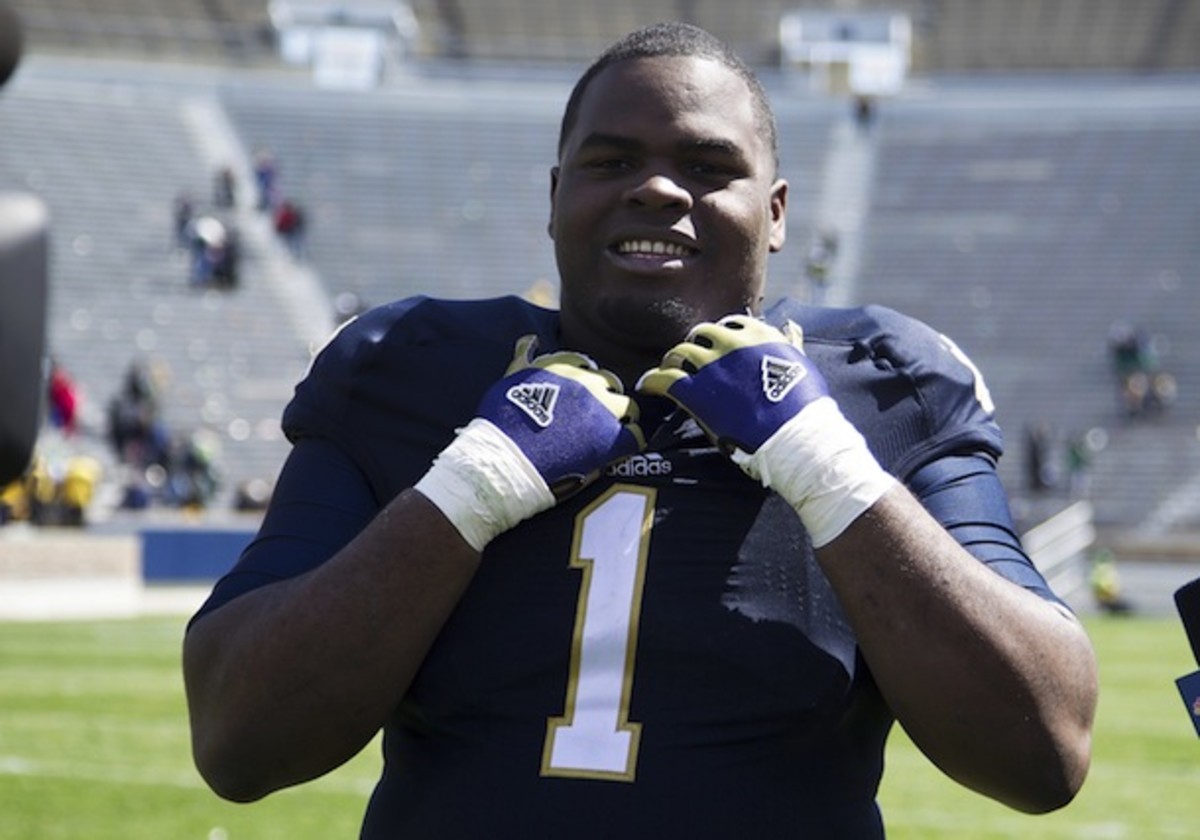 Behold the quarterback of the future. (AP)