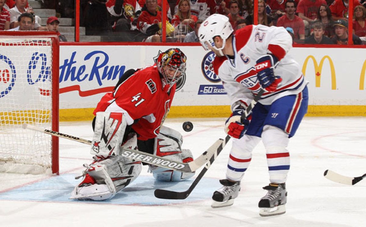 The Canadiens will have to climb out of a three-games-to-one hole without captain Brian Gionta.