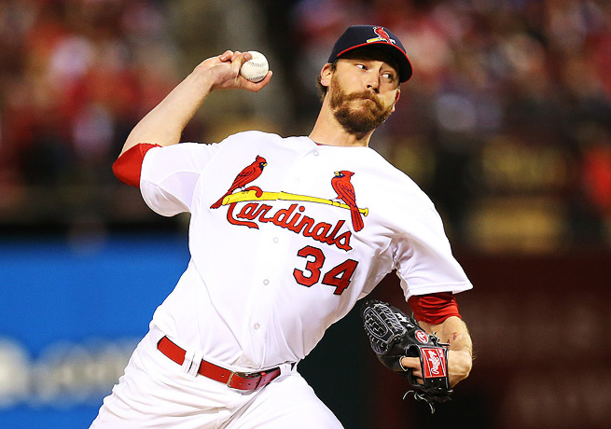 John Axford posted a 4.02 ERA in 65 innings pitched with the Cardinals and Brewers last season.