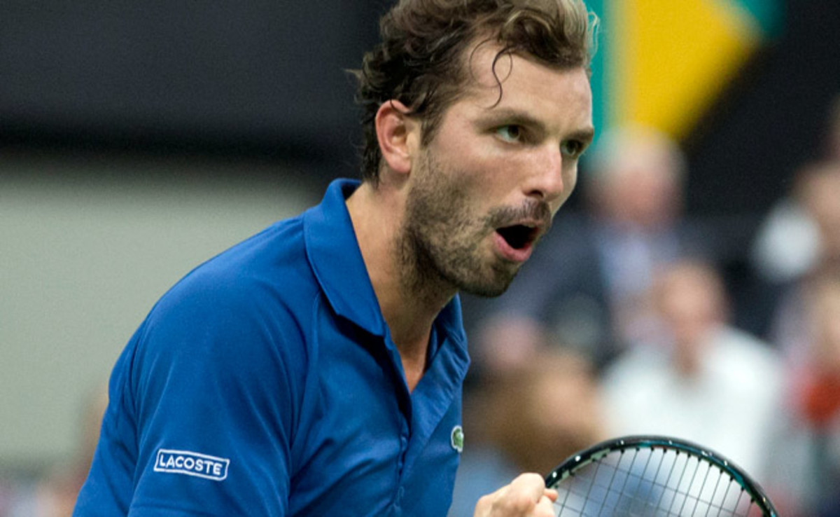 Julien Benneteau, who will face Juan Martin del Potro in the ABN AMRO finals, is 0-7 in singles finals. 