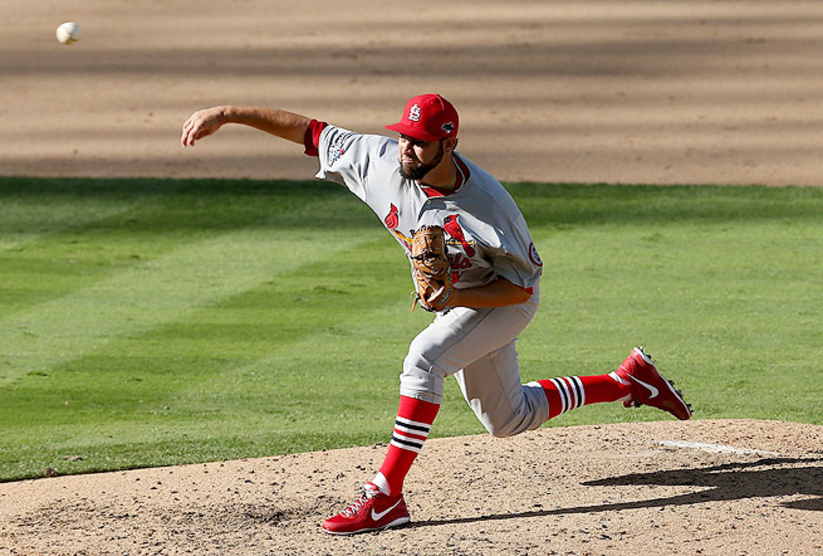 Mujica was 2-1 with 37 saves and a 2.78 ERA for the St. Louis Cardinals last season.