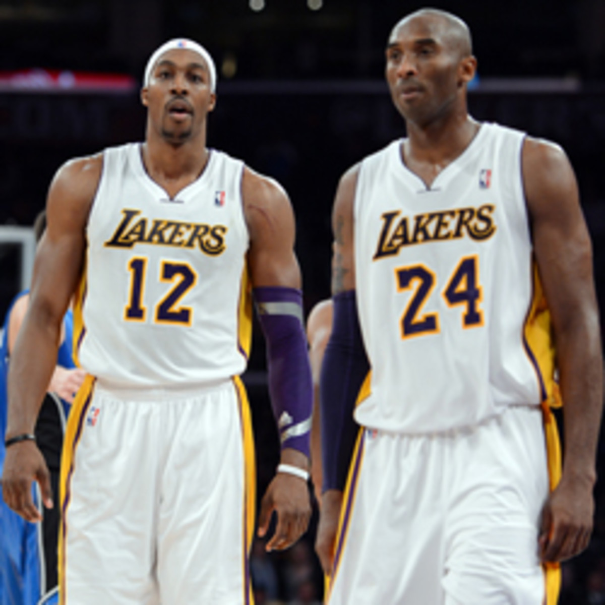 Dwight Howard has questioned the struggling Lakers' team chemistry. (Harry How/Getty Images)