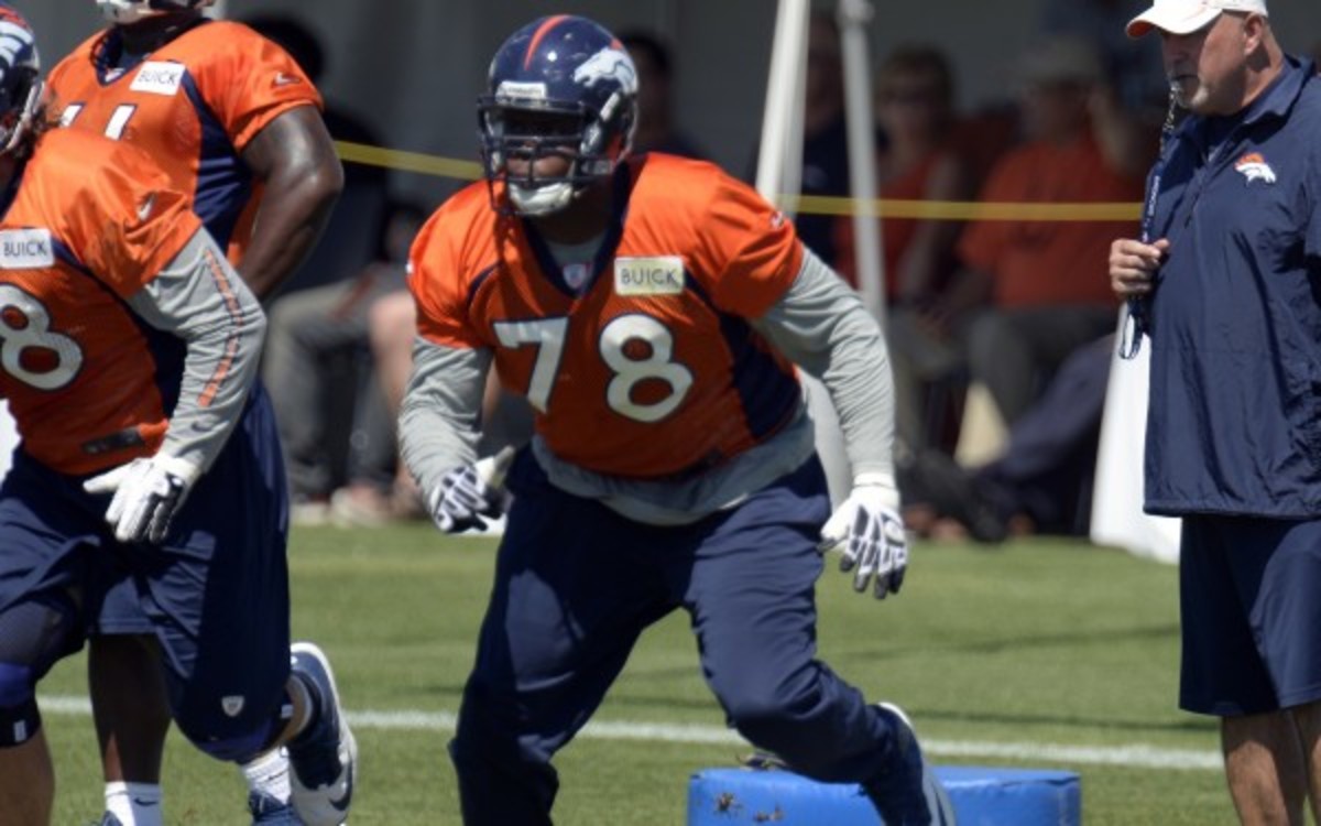 Ryan Clady is out for the season. (Denver Post via Getty Images)