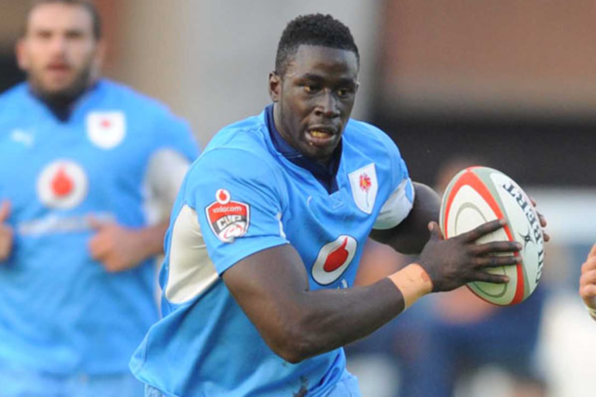 Daniel Adongo previously played professional rugby for the Blue Bulls of Pretoria in South Africa. (Gallo Images via Getty Images)