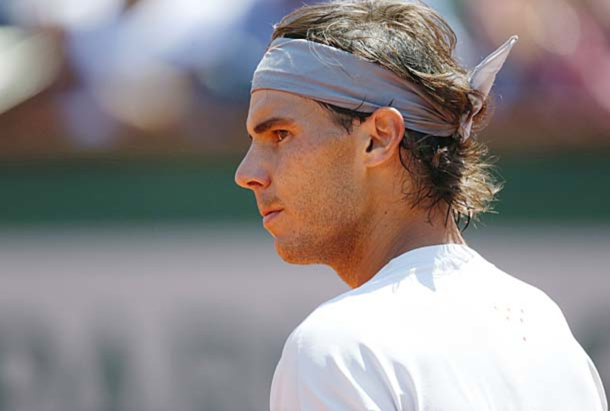 Nadal is playing his first five-set match on clay since 2011. (THOMAS COEX/AFP/Getty Images)