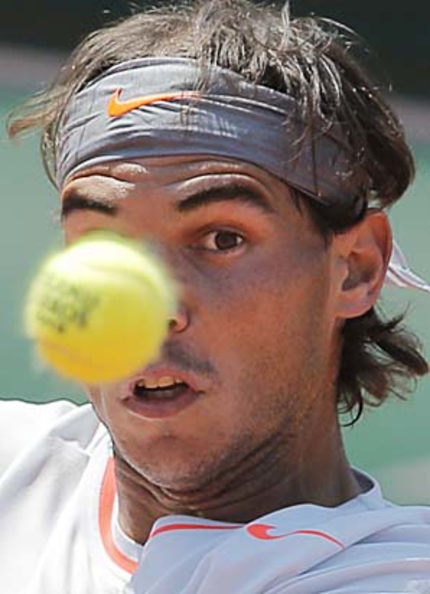 Nadal hasn't lost at Roland Garros since 2009. (AP Photo/Christophe Ena)