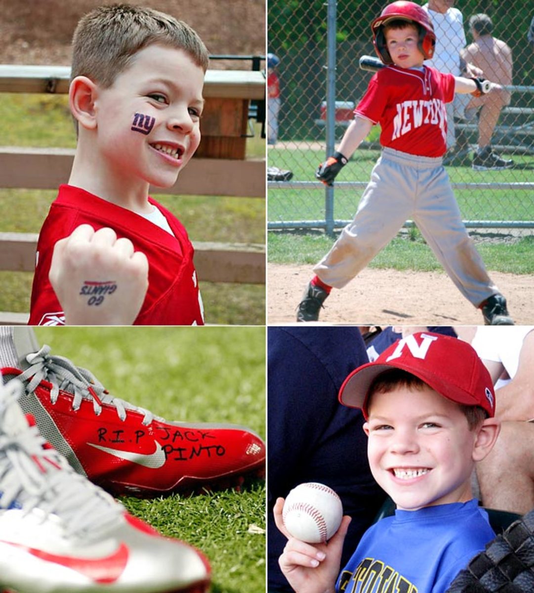 Jack Pinto, 6, was one of the 26 victims of Sandy Hook a year ago. He is a reminder to everyone who loves sports that we all were Jack Pinto once.