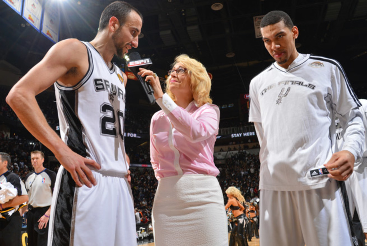 ESPN's Doris Burke is moving into a part-time studio role for the 2013-14 NBA season.