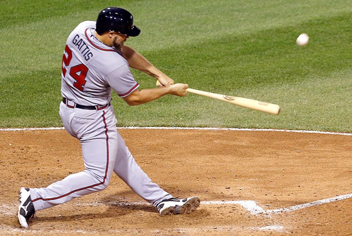 Evan Gattis has genuine power, which means the Braves aren't likely to sit him anytime soon.