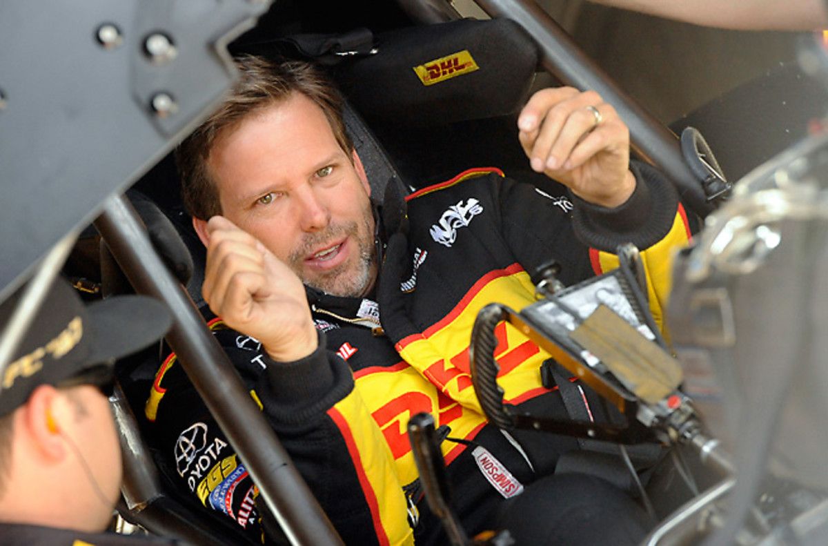 Del Worsham broke the Bristol record by reaching a mind-boggling 314.83 MPH in his Toyota Camry.