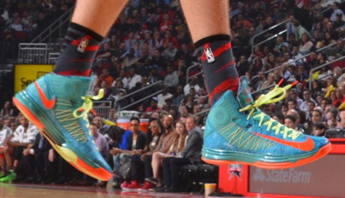 David Lee's All-Star Game sneakers