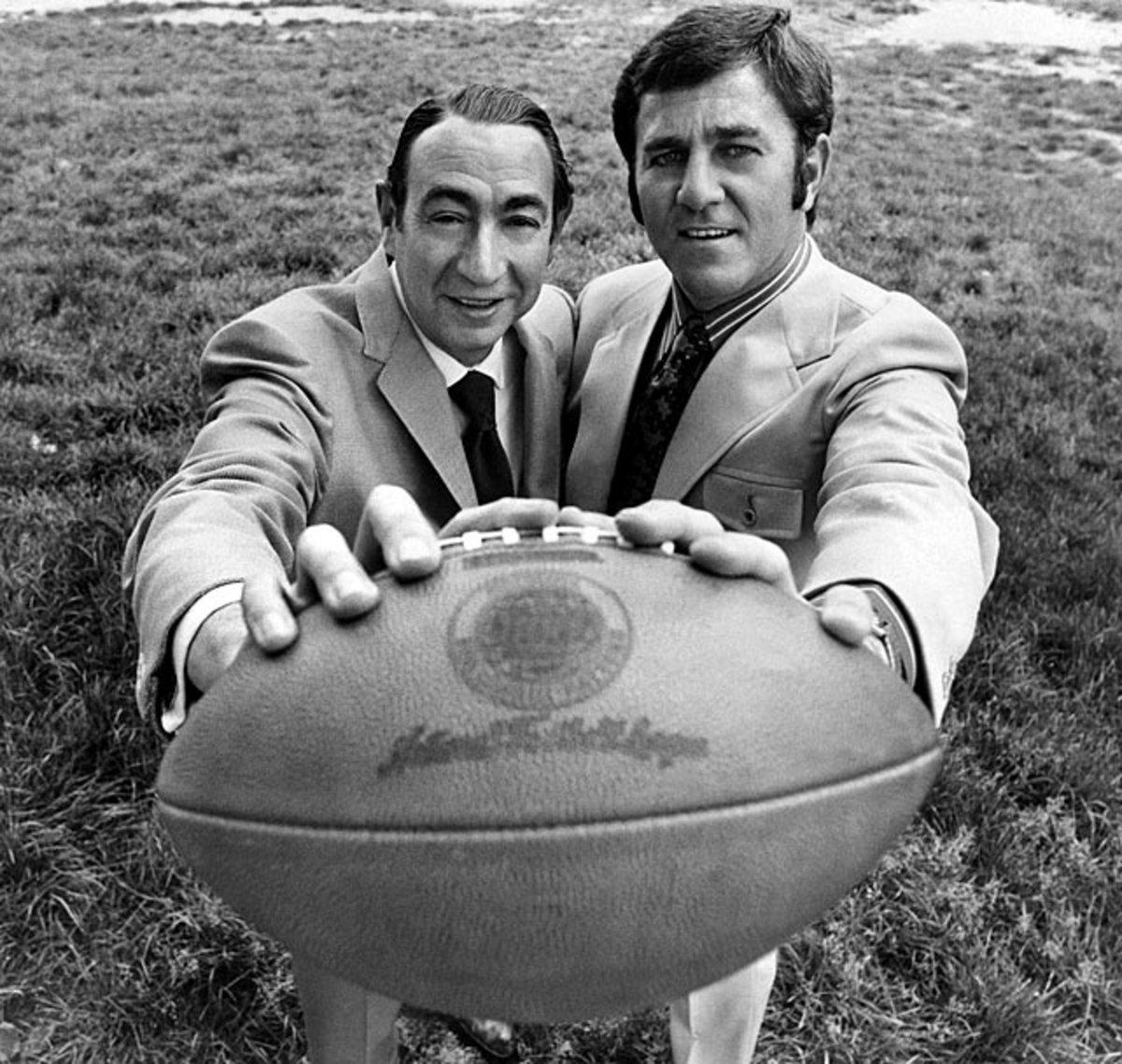Howard Cosell and Don Meredith