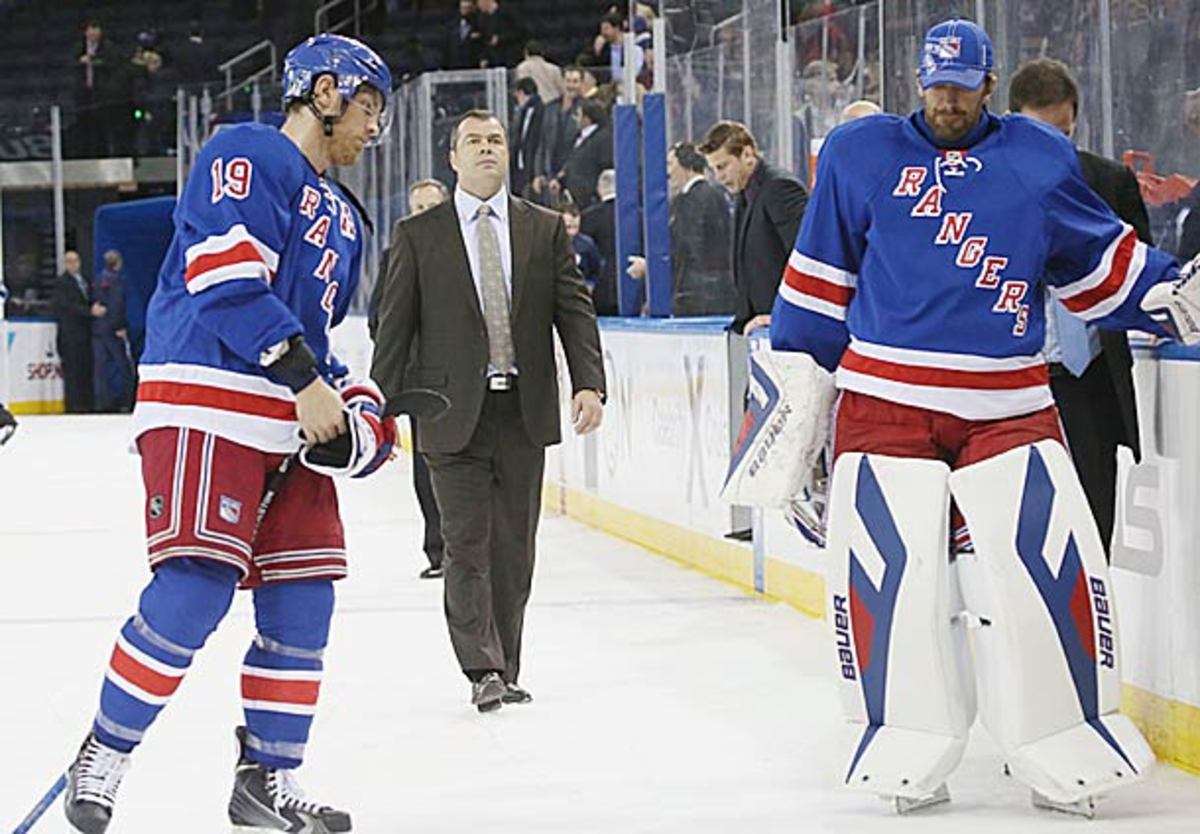The New York Rangers may be trying to tell star goaltender Henrik Lundqvist that no one is expendable.