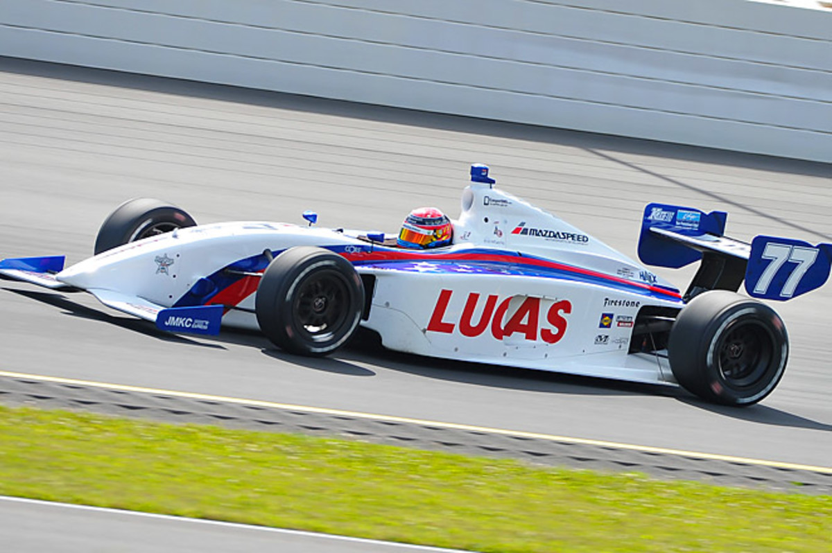 Jack Hawksworth's win was his second of the year, after his season-opener victory at St. Petersburg. 