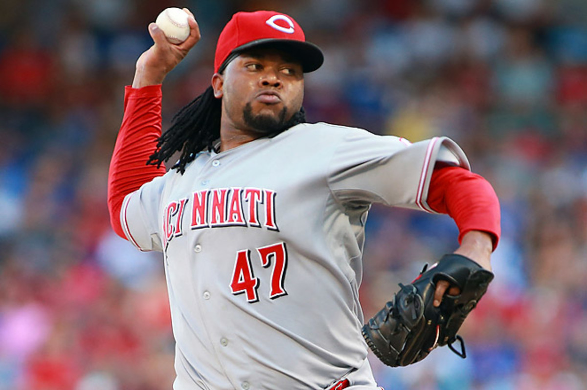 Cueto has already been on the DL this season for a strained right lat and a strained right shoulder. 