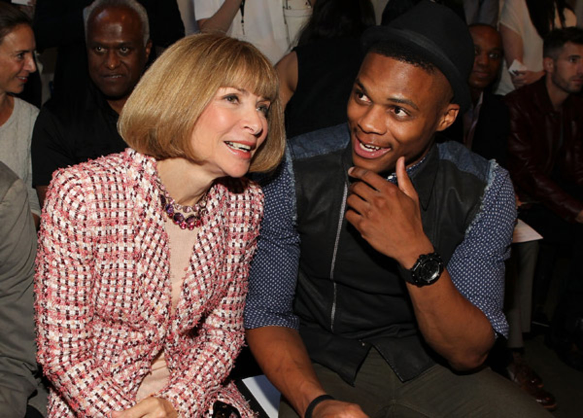 Photos Thunder's Russell Westbrook eats up New York Fashion Week
