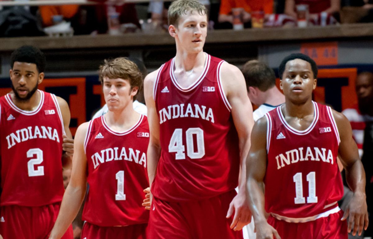 Cody Zeller (40) and the Hoosiers have not played well on the road thus far despite their lofty record.