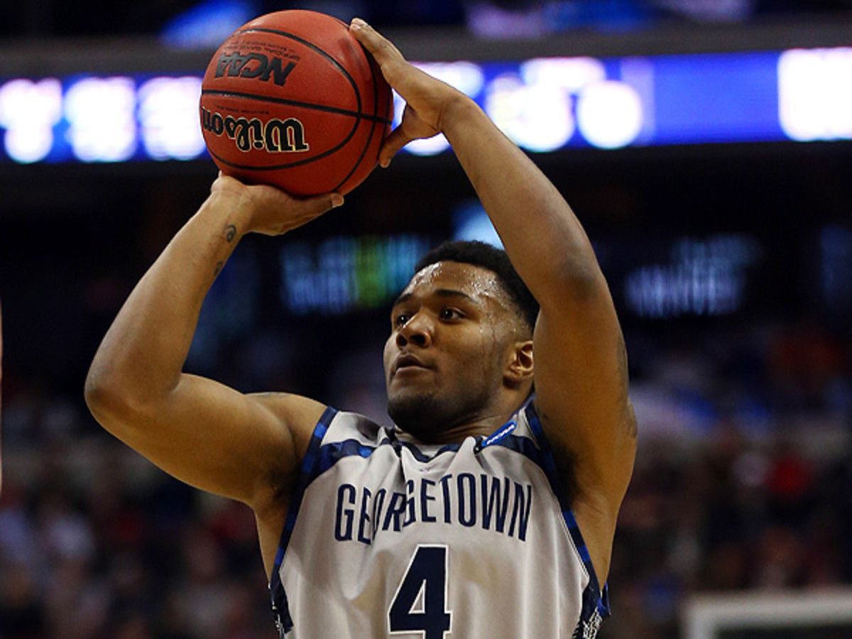 Despite Otto Porter's departure, D'Vauntes Smith-Rivera and the Hoyas should still be a contender in the Big East this season. (Elsa/Getty Images)