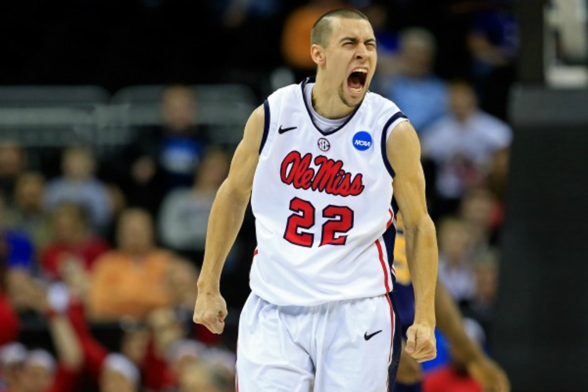 Marshall Henderson earned a reputation for taunting opposing players and fans. (Jamie Squire/Getty Images)