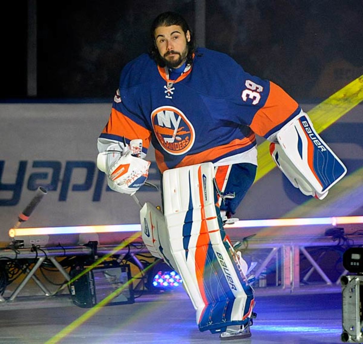 Former New York Islanders goalie Rick DiPietro