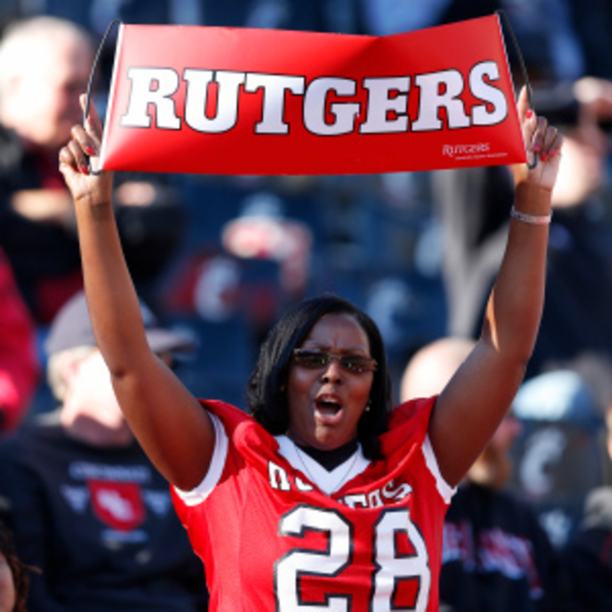 Rutgers is set to announce its first ever female Athletic Director on Wednesday. (Joe Robbins/Getty Images)