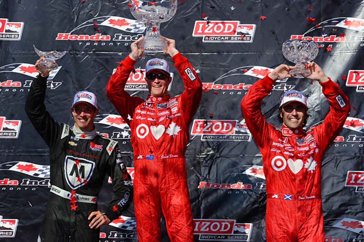 Scott Dixon's win was the 31st of his career and moved him into a tie for seventh all-time.