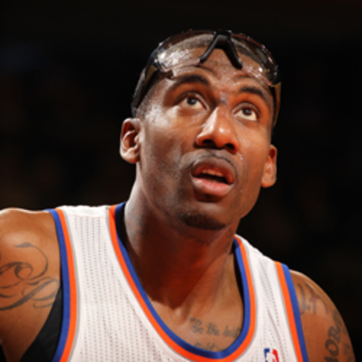 Amar'e Stoudemire has come off the bench in the Knicks' last nine games. (Nathaniel S. Butler/NBAE via Getty Images)