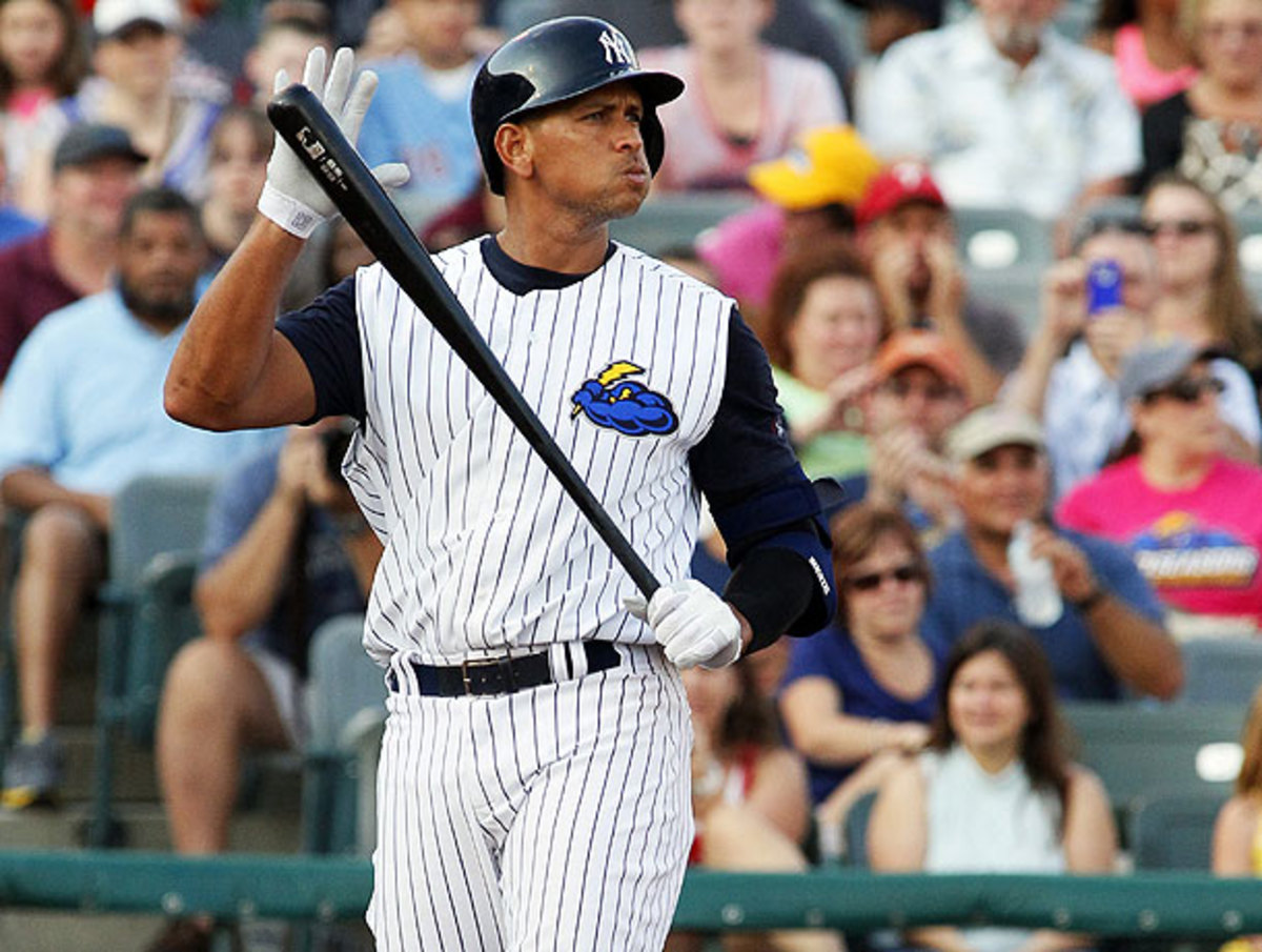 Alex Rodriguez's stop with the Trenton Thunder could be his last taste of baseball action for a long time
