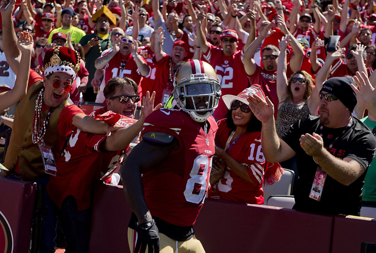 Anquan Boldin's performance in Week 1 was the second 200-yard game of his career.