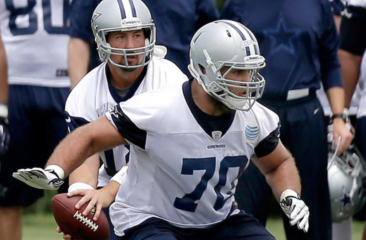 Travis Frederick was the most surprising pick in this year's first round. (Tony Gutierrez/AP)