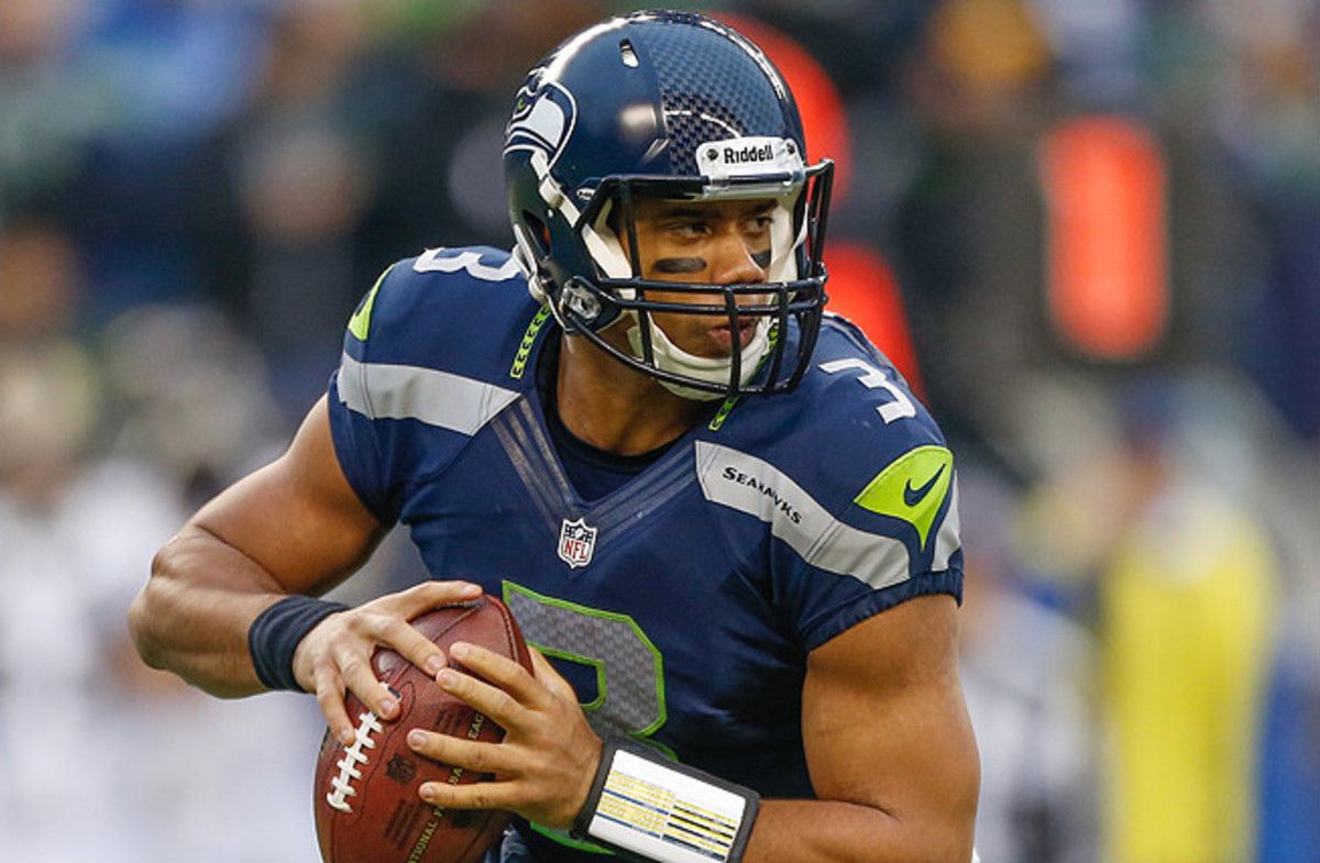 Russell Wilson threw for 3,118 yards, 26 touchdowns and 10 interceptions last season for Seattle.