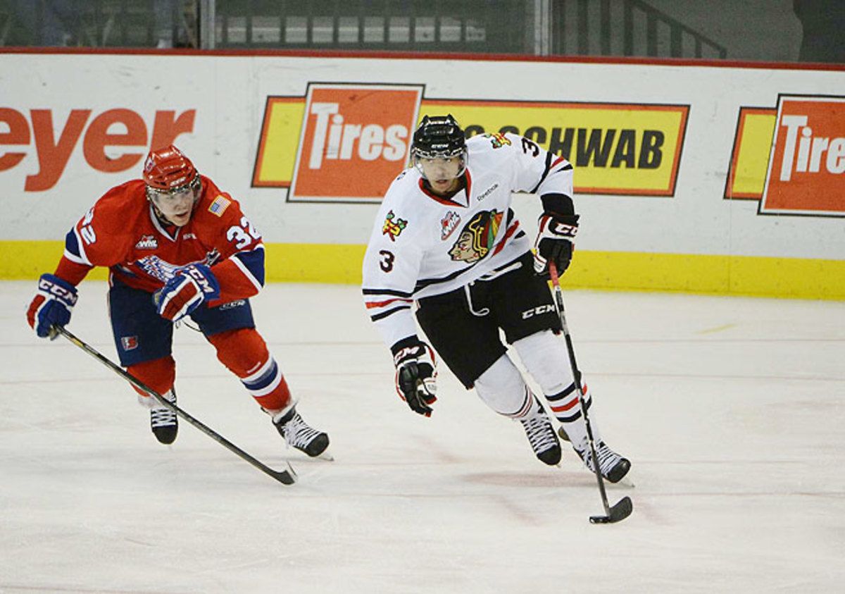 Colorado now has the opportunity to draft Seth Jones (right), regarded as the top prospect available.