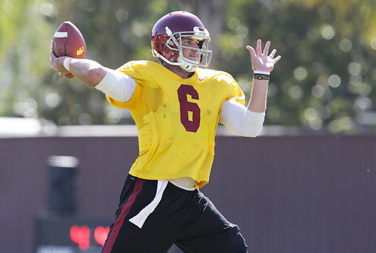 USC's Cody Kessler was impressive in the final scrimmage, but was not named the starter.