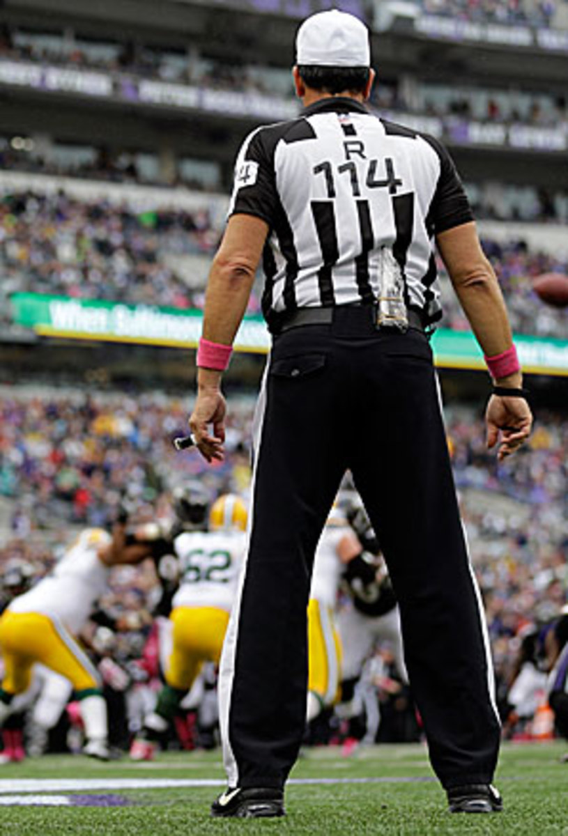 Gene Steratore has been an NFL official since 2003. (Patrick Semansky/Getty Images)