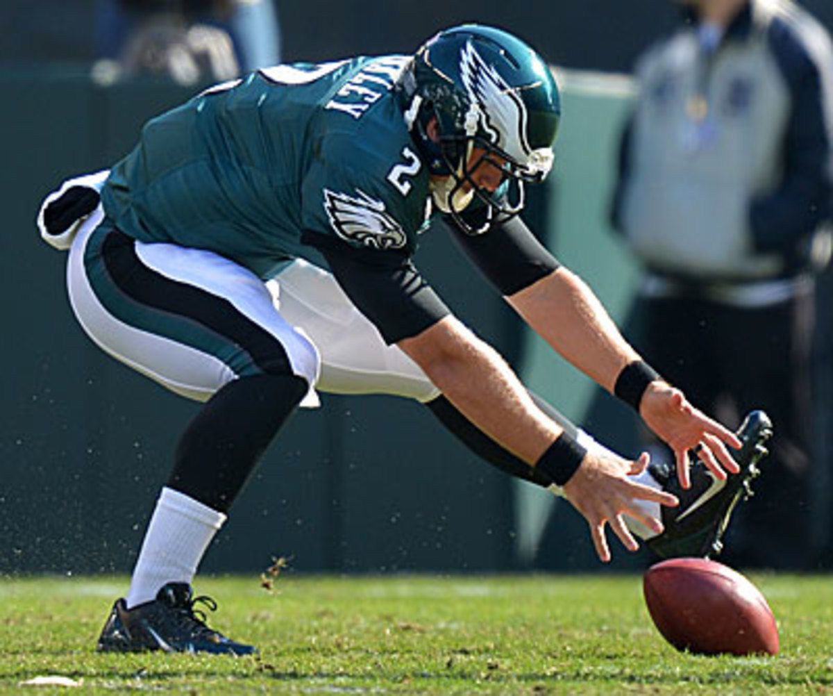 In two back-to-back relief appearances, Matt Barkley has five turnovers and no touchdowns. (Drew Hallowell/Getty Images)