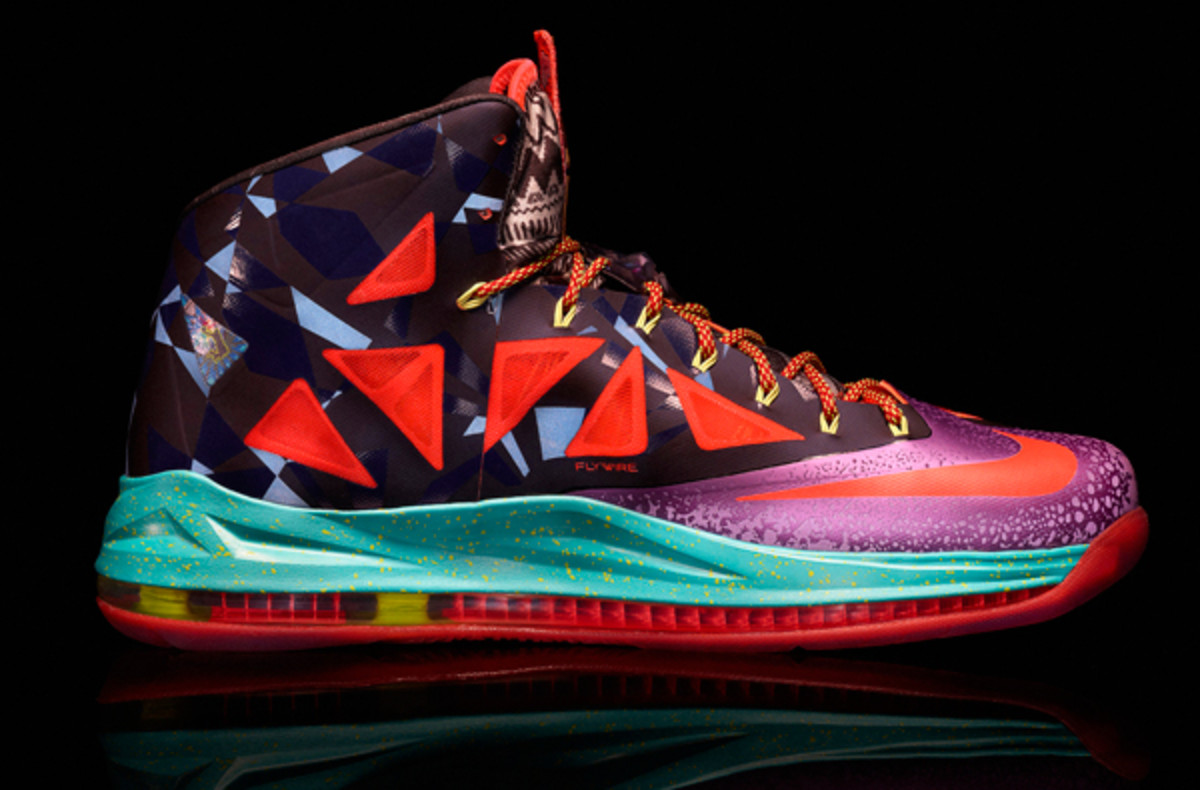 Nike unveils 'MVP' edition of LeBron James' signature LeBron X sneakers -  Sports Illustrated