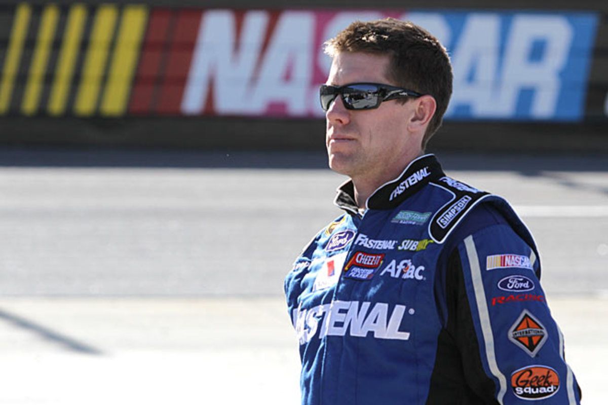 His focus restored after his disappointing 2012, Carl Edwards is off to a strong start on the Cup circuit.