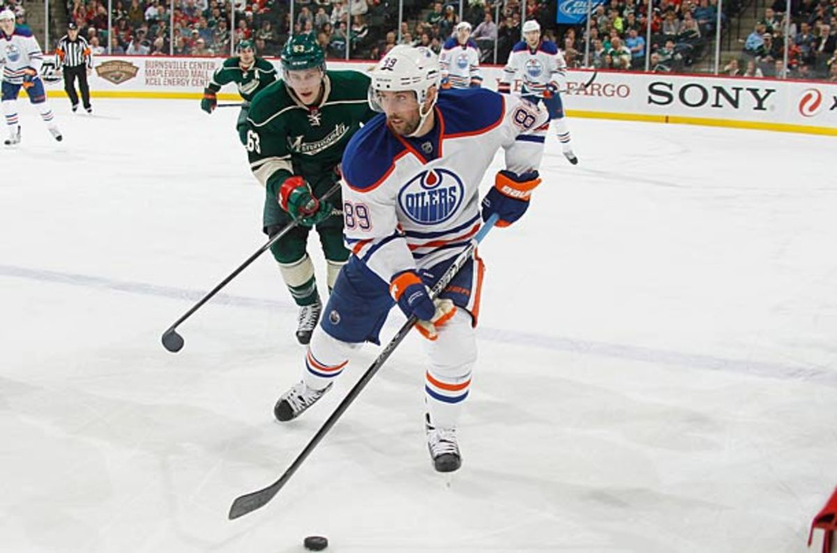 Sam Gagner signed a new three-year deal with the Edmonton Oilers