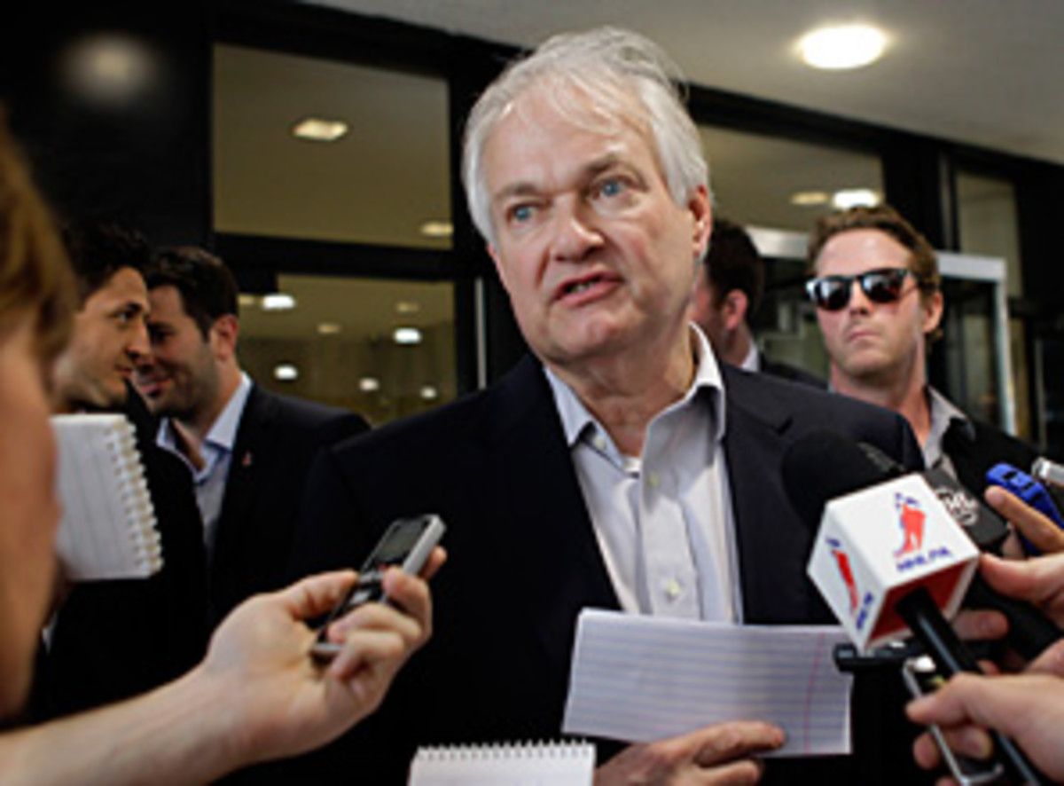 NHLPA boss Donald Fehr has kept a low profile during the most recent round of talks.