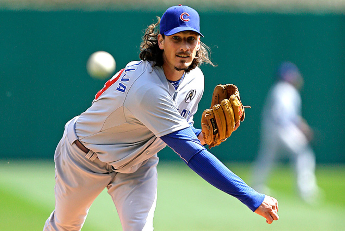 Opening Day starter Jeff Samardzija looked like a true ace for the Cubs in dominating the Pirates.