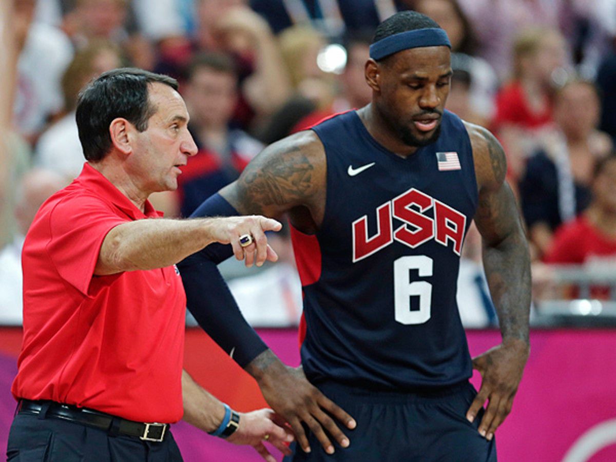 Mike Krzyzewski is 62-1 as head coach for USA basketball since his start in 2006. (Charles Krupa/AP)