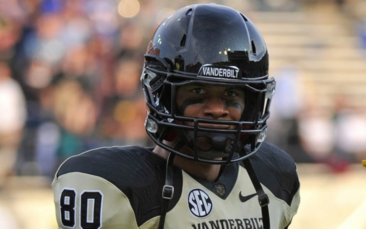 Chris Boyd was dismissed from Vanderbilt's football team on Tuesday. (Frederick Breedon/Getty Images)