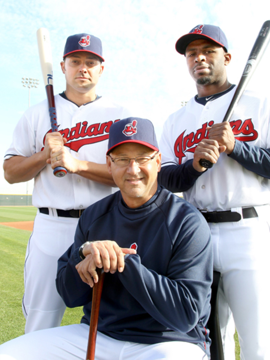 Nick Swisher, Terry Francona, Michael Bourn
