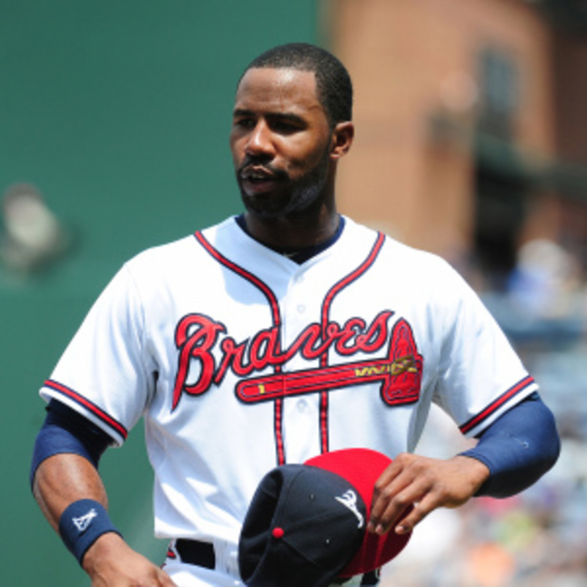 Jason Heyward could be back with the Braves next week. (Scott Cunningham/Getty Images)