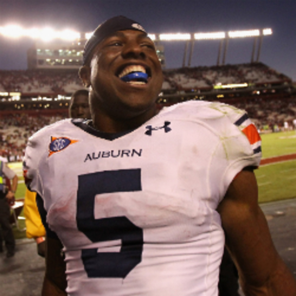 Star running back Michael Dyer was one of 12 Auburn players to fail drug tests during their 2010 national championship run. (Streeter Lecka/Getty Images)